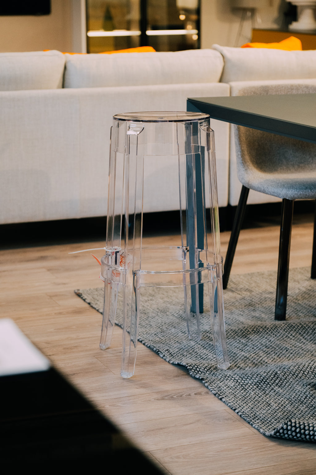 Kartell Charles Ghost Stool