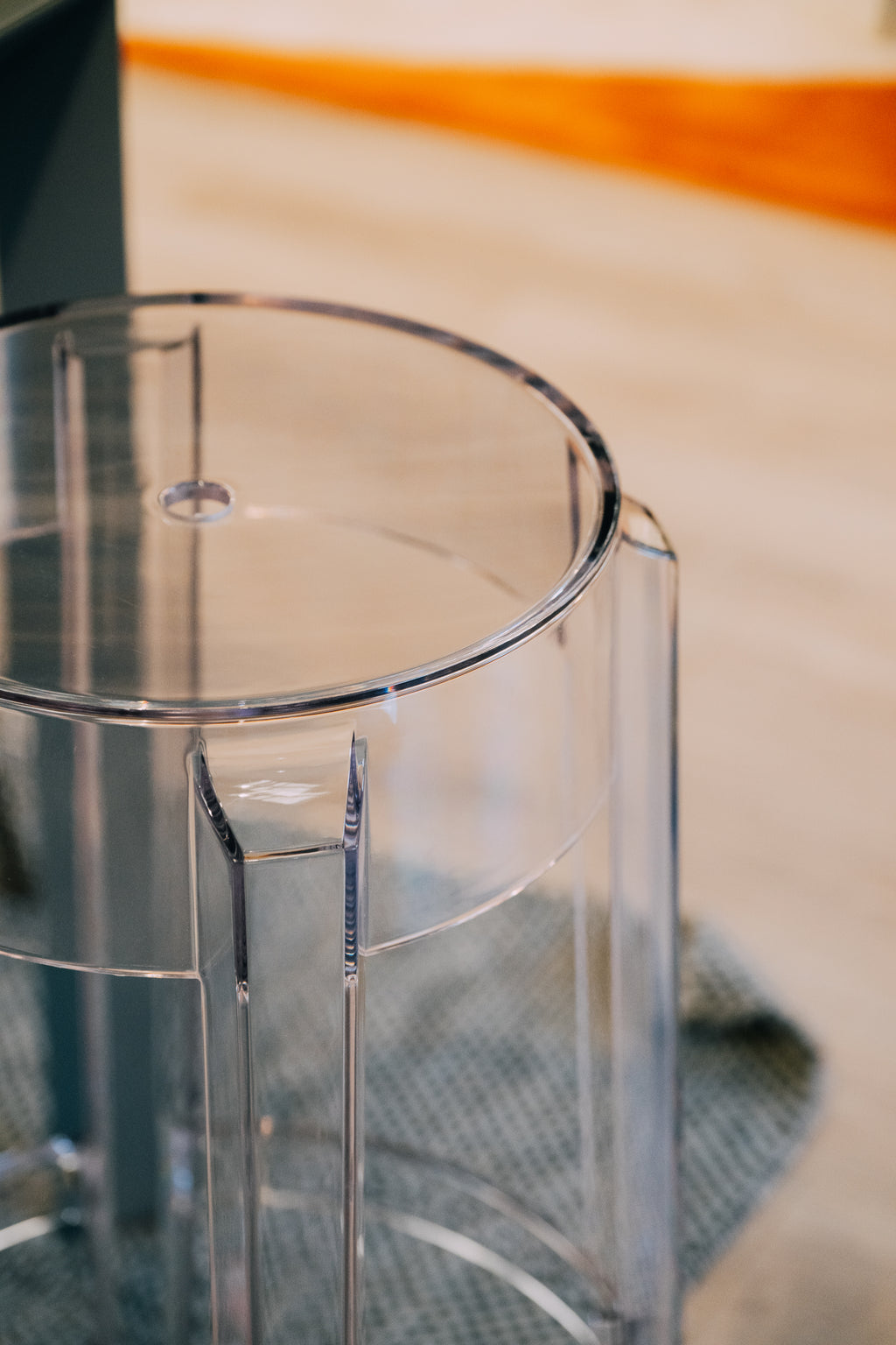 Kartell Charles Ghost Stool