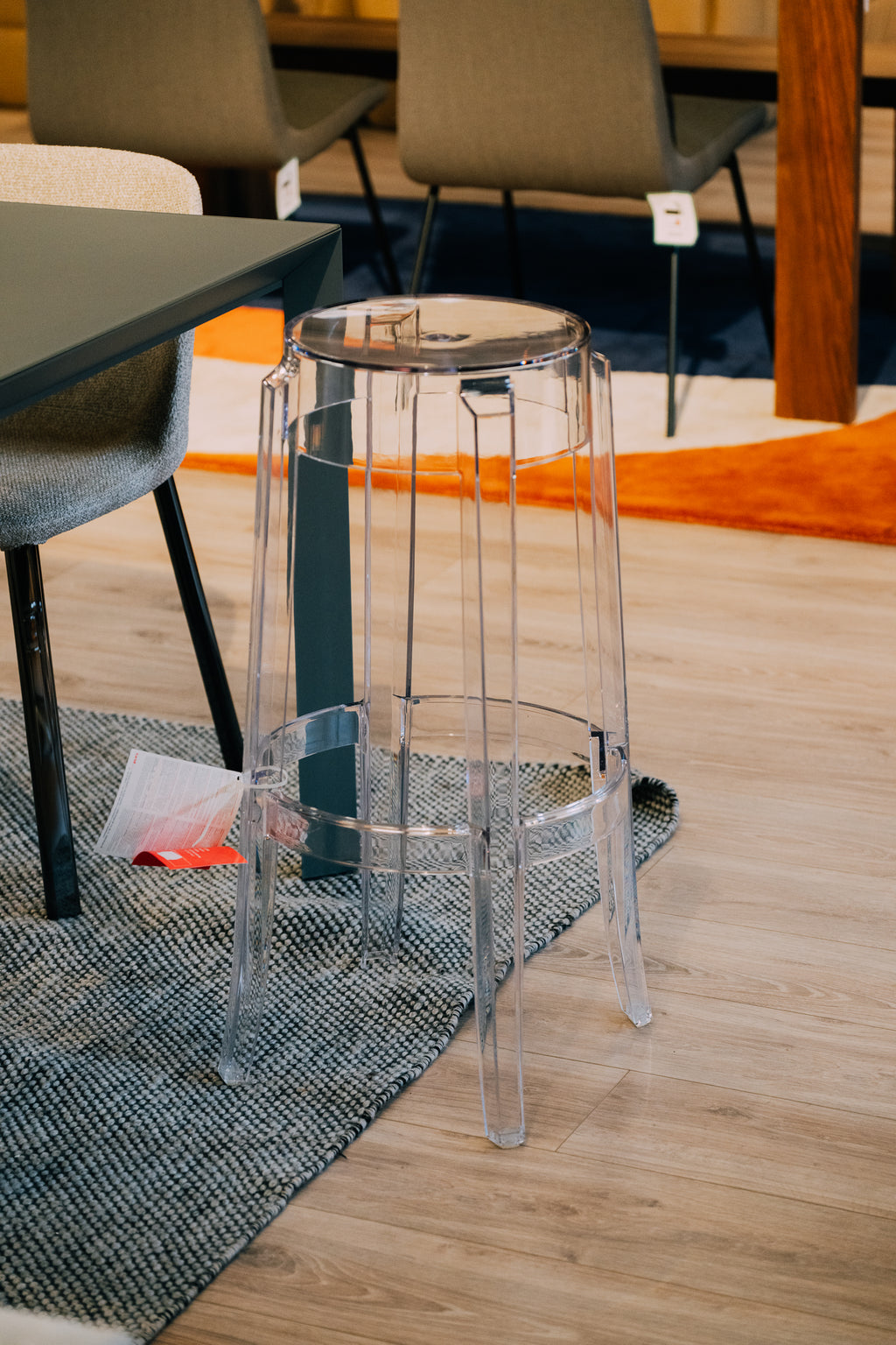 Kartell Charles Ghost Stool