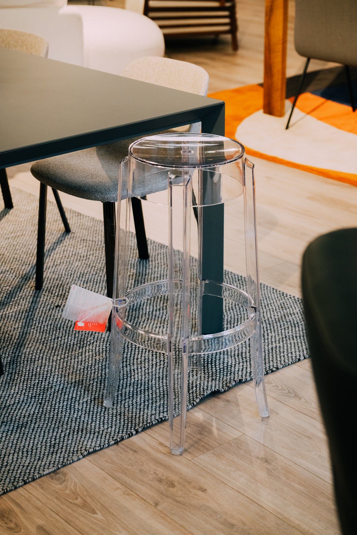 Kartell Charles Ghost Stool